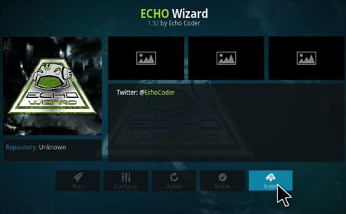 eco wizard kodi-innstillinger