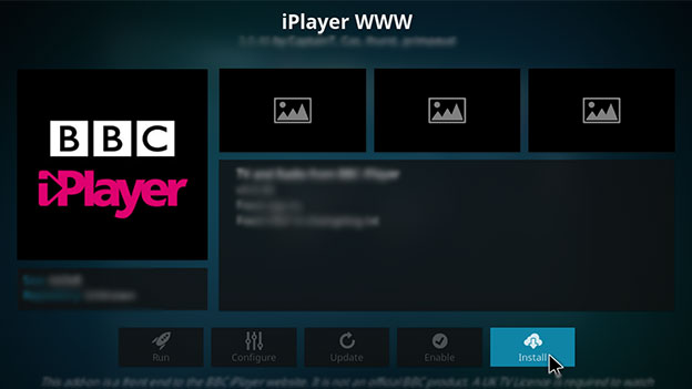 kuidas installida BBC-iplayer-on-kodi