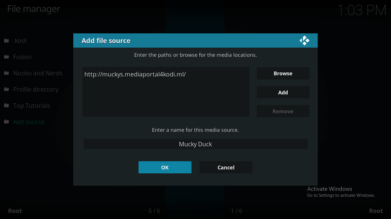 cara memasang repo mucky duck pada kodi krypton versi 17