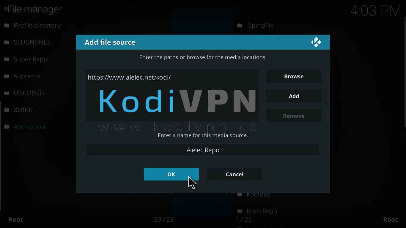 Cómo instalar el complemento Netflix Kodi en Kriptón versión 17.6 o inferior